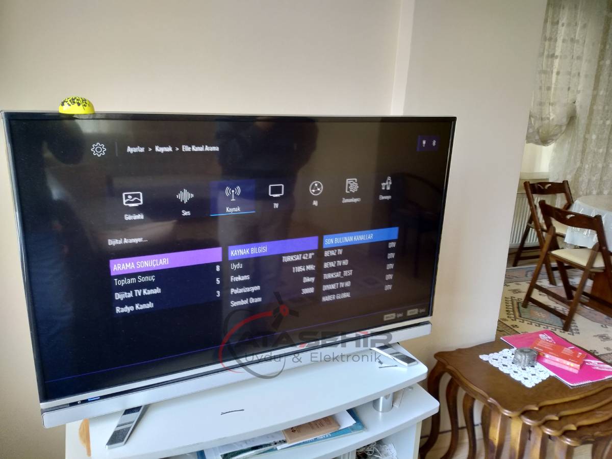 Beko Led TV Kanal Yükleme Uydu Ayarları Resimli Ataşehir Uydu ve